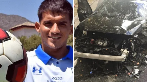 Así había quedado el auto de Yamil Asad en su accidente de 2017.