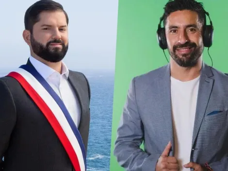 Basaure se cuadra con Boric y le desea suerte para "hacer rodar la pelotita"