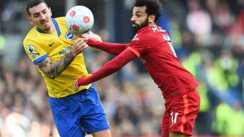 Mohamed Salah estiró su racha goleadora ante el Brighton
