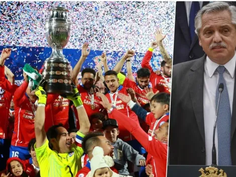 Presidente de Argentina recuerda las Copas América de Chile