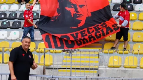 Jaime García se gana el cariño de los hinchas de Ñublense