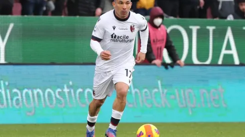 Gary Medel disputó 79 minutos con Bologna ante Fiorentina.
