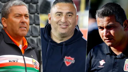 Gustavo Huerta, Jaime García y Damián Muñoz están a la cabezas del Campeonato Nacional con Cobresal, Ñublense y Curicó Unido