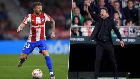 Kieran Trippier echa al agua al Cholo Simeone por llamarlo cuando ya estaba durmiendo...