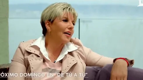 Paulina Nin de Cardona en De Tú a Tú, de Canal 13.