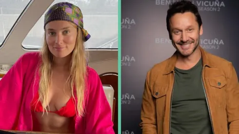 Kika Silva y Benjamín Vicuña