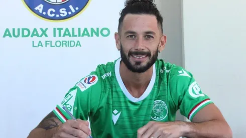 Marcelo Larrondo anuncia que no seguirá en Audax Italiano.