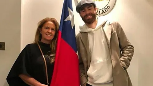 Andrea Díaz está de visita en Chile.