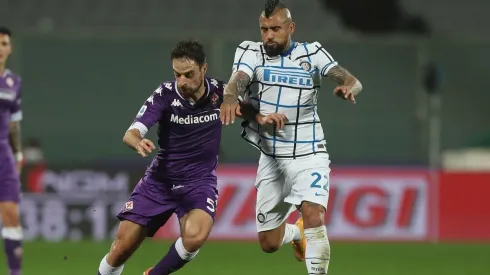 Vidal entró de gran manera el último partido del Inter.