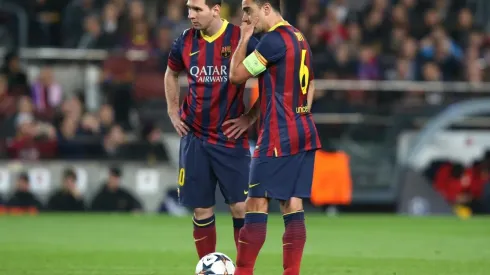 Xavi Hernández quisiera llegar a dirigir a Lionel Messi.