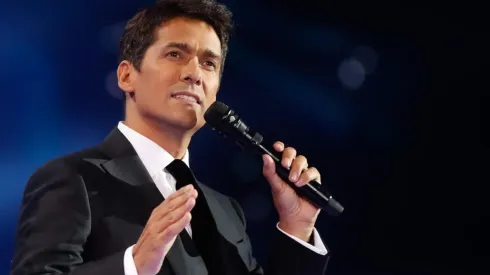 Rafael Araneda en el Festival de Viña del Mar.