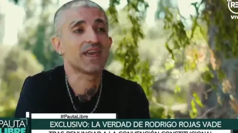 Rodrigo Rojas Vade renunció a la convención constituyente.