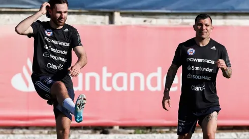 Ben Brereton se pone a tono con sus compañeros en la Roja