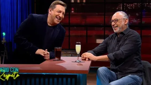 Julio César Rodríguez junto a Mauricio Israel en Pero con Respeto.
