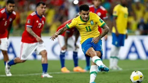 Coutinho marcó el tercer gol de Brasil