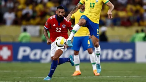 Ronnie Fernández tuvo su debut con la camiseta de Chile ante Brasil
