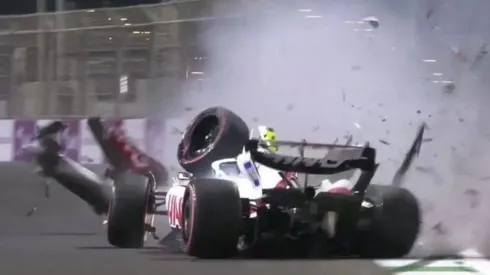 El germano fue trasladado al hospital.