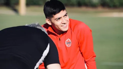 Cristián Gutiérrez es parte de la selección canadiense que tiene su cupo a Qatar 2022.