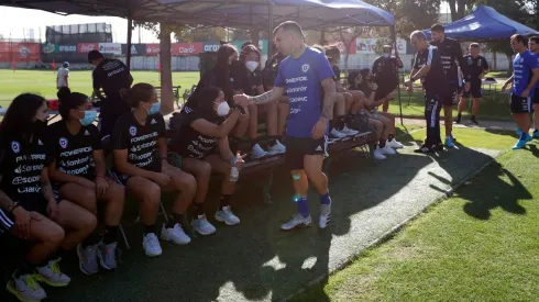 La Roja adulta y la Fem Sub 20 se reúnen antes del partido clave vs Uruguay