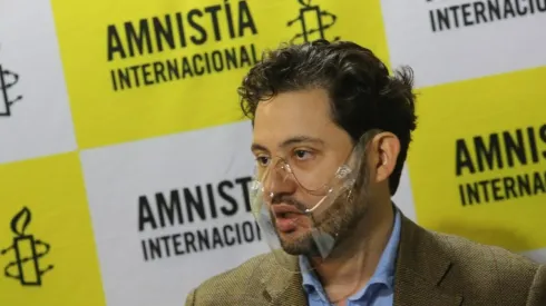 Rodrigo Bustos, director de Amnistía Internacional Chile.