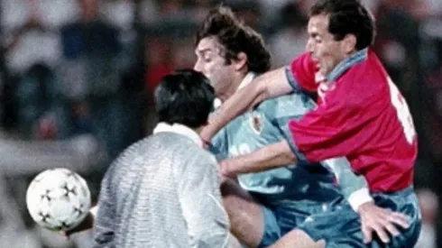 La patada de Chavarría a Francescoli pasó a la historia