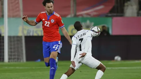 No fue el mejor partido de Ben Brereton, donde se le notó que viene saliendo de una lesión en el tobillo.