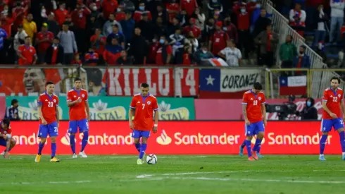 La selección chilena tras caer ante Uruguay en San Carlos de Apoquindo