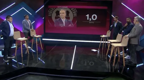 A Lasarte le pusieron un uno en TNT Sports por dejar a Chile fuera del Mundial