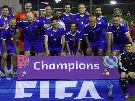 Mascherano se luce en el partido de leyendas de la FIFA