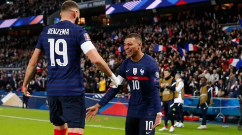 Benzema y Mbappé juntos en la selección de Francia