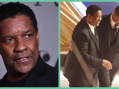 Denzel tiene extraña explicación para la cachetada de Will a Rock