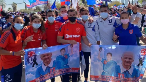La U Fem visita el estadio Nacional en la despedida a Leonel Sánchez