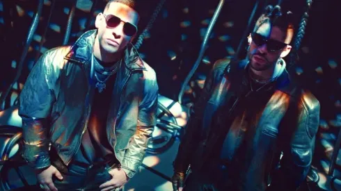 Daddy Yankee + Bad Bunny en el video de X Última Vez.