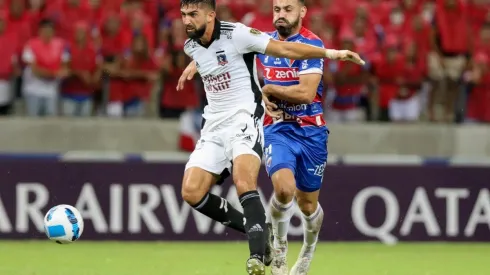 Emiliano Amor vio la tarjeta roja en el final ante Fortaleza