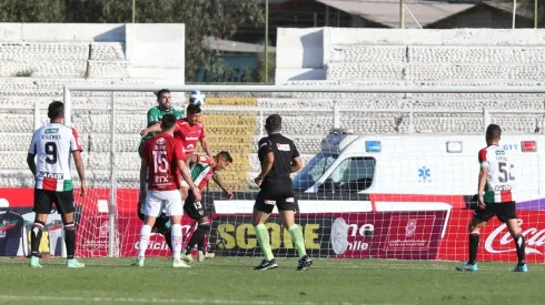 El momento del gol de Pinto para Ñublense