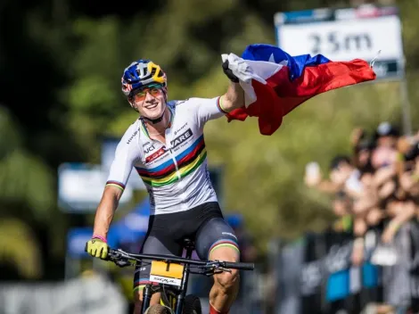 Martín Vidaurre la rompió en la Copa Mundial UCI de Cross Country