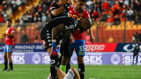 Carvajal junto a Mejías y Costa en la polémica jugada