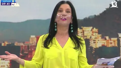 Mirna Schindler en el matinal Tu Día, de Canal 13.