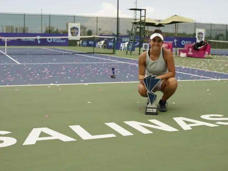 Bárbara Gatica se convierte en la primera raqueta de Chile