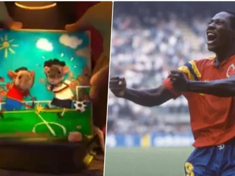 El bello recuerdo de Freddy Rincón en la película "Encanto"