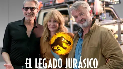 Jeff Goldblum, Laura Dern y Sam Neill retornan desde la saga original para aparecer con sus personajes en Jurassic World Dominion.