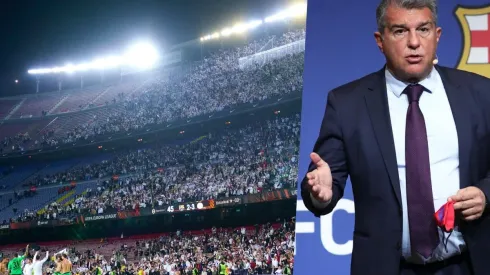 El presidente culé quedó furioso después de ver las galerías del Camp Nou llenas de hinchas alemanes.