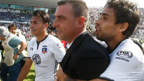 Guede dirigió a Suazo en Colo Colo