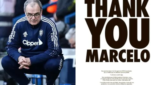 Hinchas del Leeds le dedicaron unas palabras al Loco Bielsa
