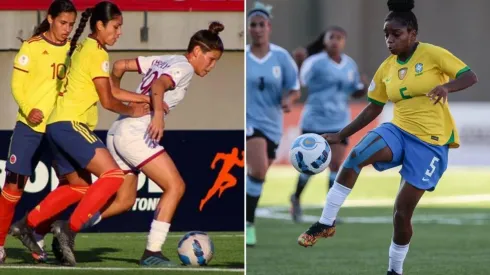 Colombia y Venezuela pasaron en el grupo A mientras que Brasil y Uruguay lo hicieron en el B.