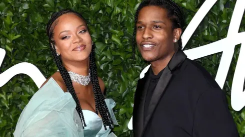 Rihanna y A$AP Rocky en un evento reciente.