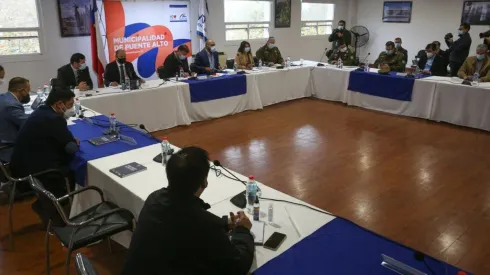 El cónclave de seguridad se realizó en Puente Alto.