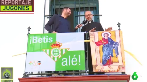 Real Betis es la gran afición del servidor de la fe católica.