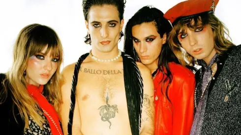 El cuarteto italiano Måneskin.