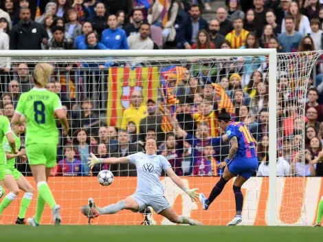 Barcelona aplasta al Wolfsburgo y pone un pie en la final